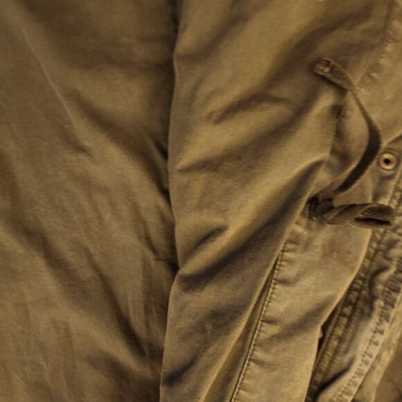 GAP Army Green Military Style Jacket w/Hood Women's Size Small - Picture 8 of 16